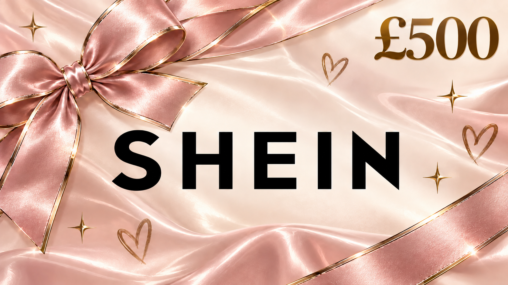 SHEIN £500 reward artwork